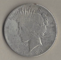 Peace Dollar - 1922