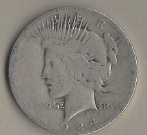 Peace Dollar - 1924-S