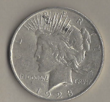 Peace Dollar - 1923