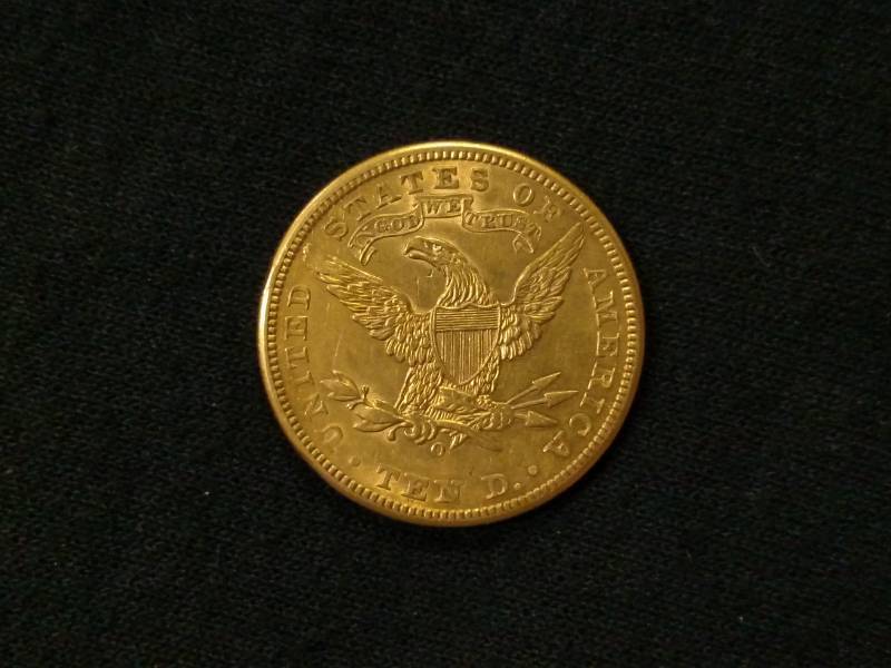 1901 O Ten Dollars Liberty Head Gol...