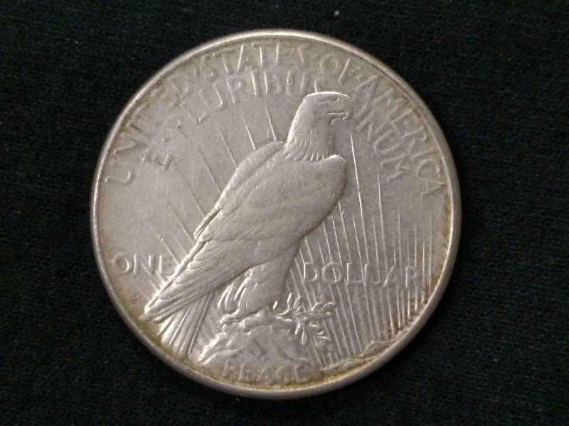 1923 S Peace Silver Dollar...