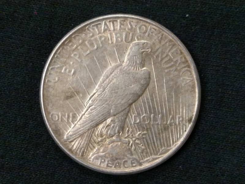 1924 Peace Silver Dollar...