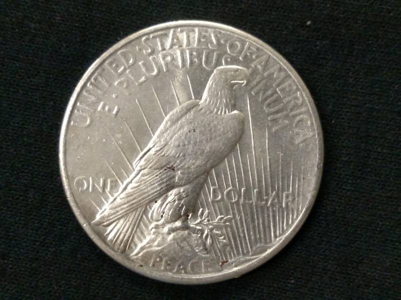 1925 Peace Silver Dollar...