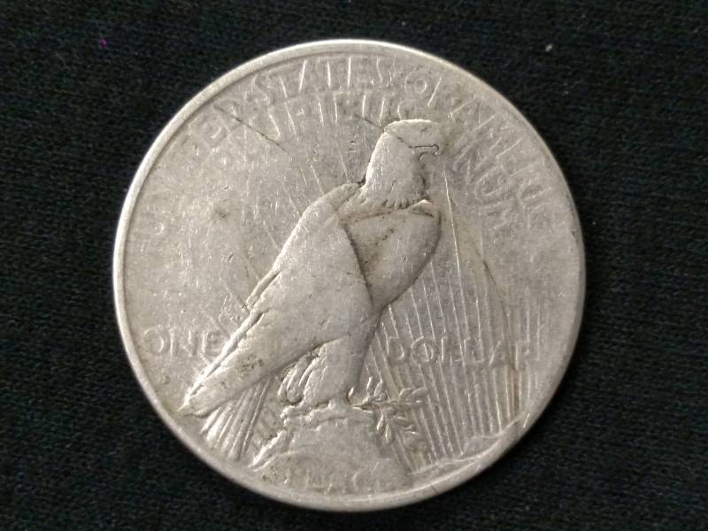 1925 S Peace Silver Dollar...