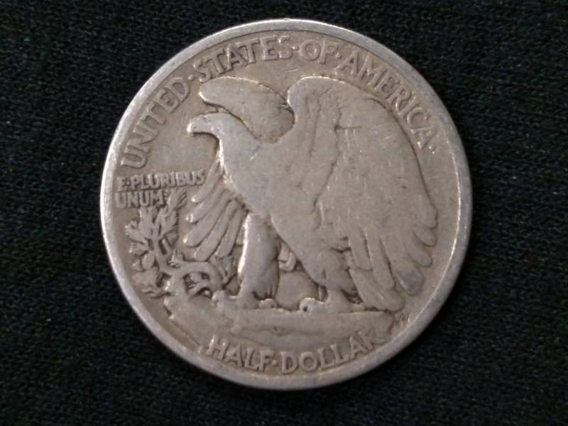 1917 Walking Liberty Silver Half Do...
