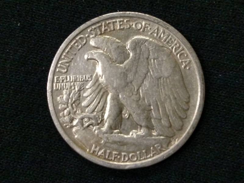 1935 Walking Liberty Silver Half Do...