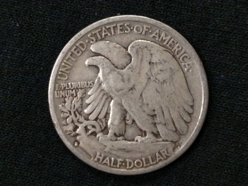 1935 S Walking Liberty Silver Half ...