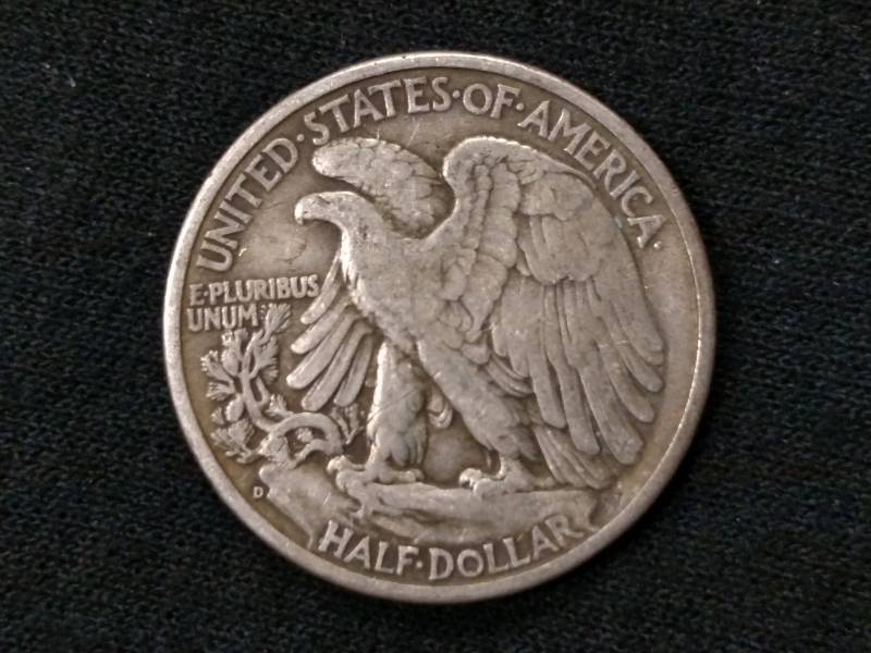 1936 D Walking Liberty Silver Half ...