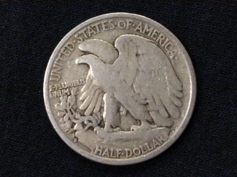 1937 S Walking Liberty Silver Half ...
