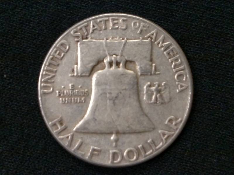 1951 Franklin Silver Half Dollar...