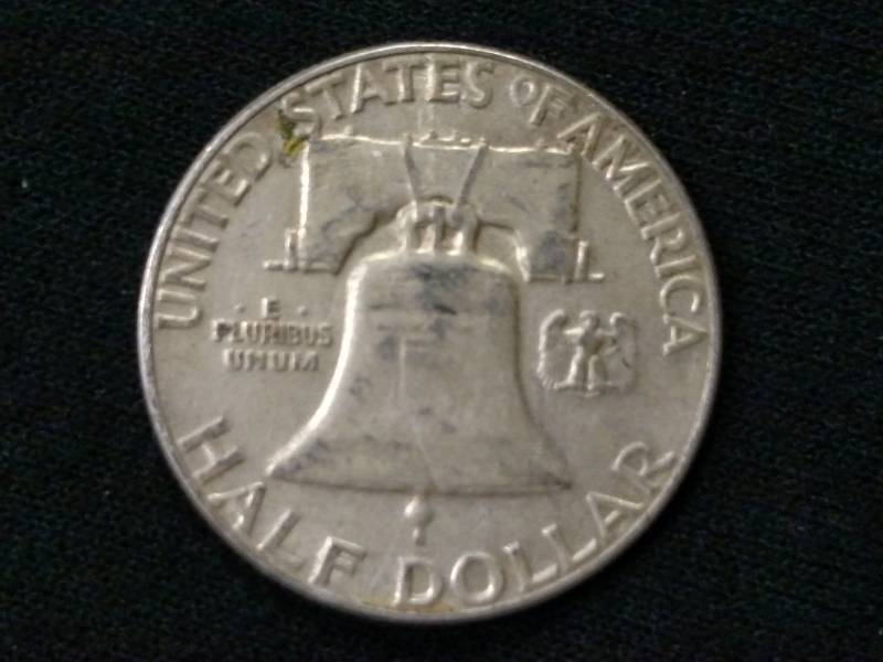 1952 Franklin Silver Half Dollar...