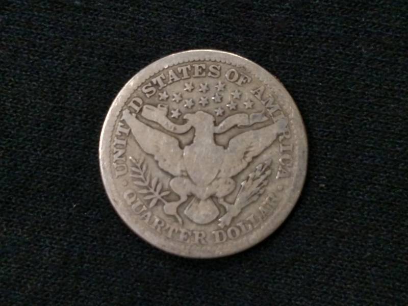 1915 Barber Silver Quarter...