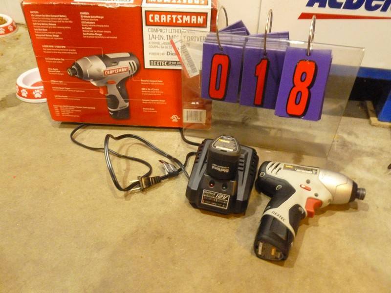 SnS Auctions # 353 Craftsman Tool Sale