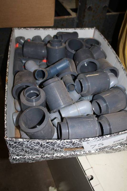 lot 75 image: Grey Plastic Piping