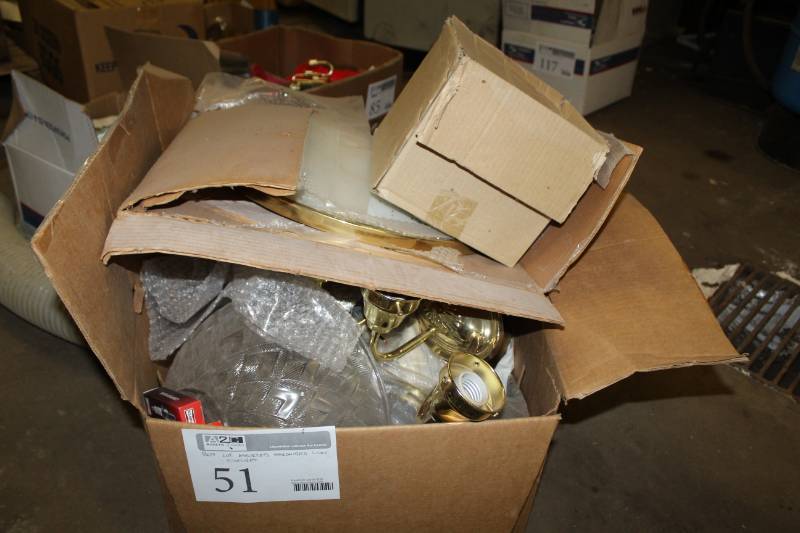 lot 51 image: Misc. Hardwired Light Fixtures