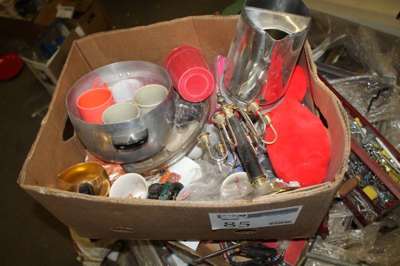 lot 85 image: Mugs, Glassware, Pitcher, And More