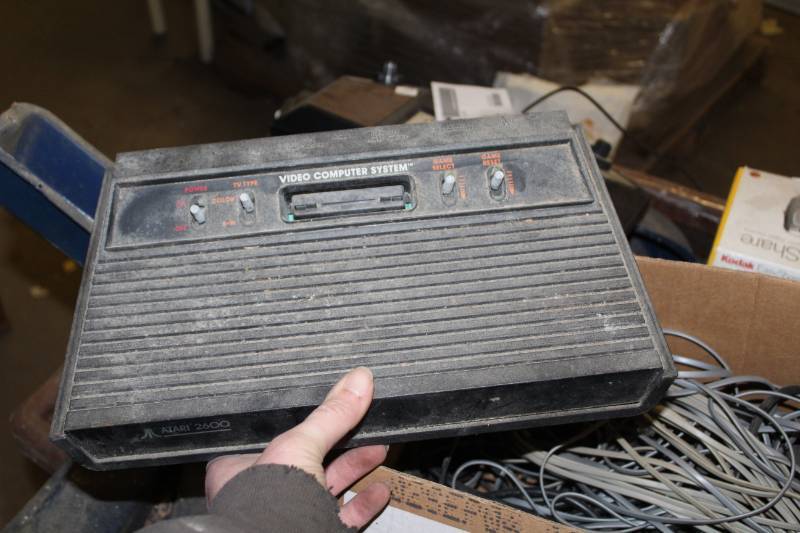 lot 93 image: Atari 2600 Video Computer System with Controllers, Cables