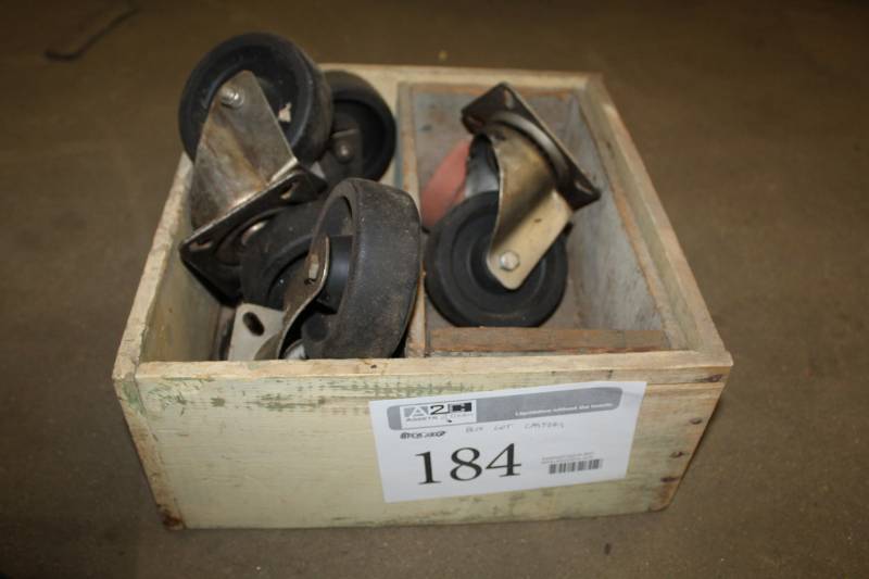 lot 184 image: Caster Wheels