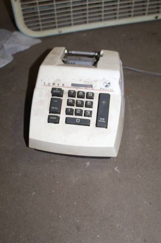 lot 182 image: Tower Vintage Electric Desk Calculator