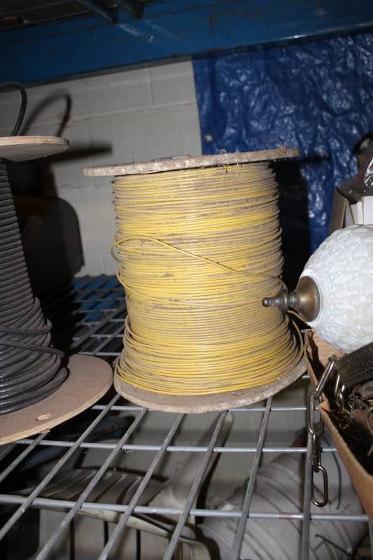 lot 33 image: Partial Spool of Wire