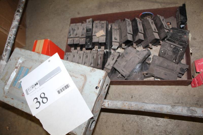lot 38 image: EQ Loadcenter Electrical Box, Electrical Switches