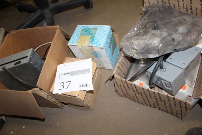 lot 37 image: 220V Power Cord, Electrical Supplies, Ceiling Fan Voltage Regulator, Universal Parts Natural Gas to LP Electric Ignition Conversion Kit