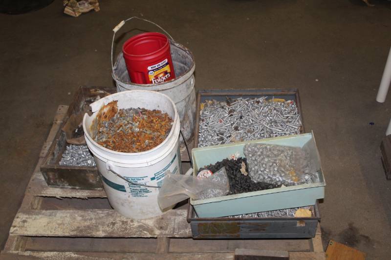 lot 24 image: Hardware - Screws, Bolts, Wing Nuts, And More