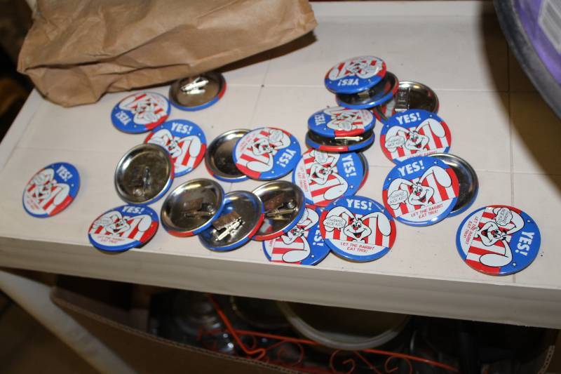 lot 97 image: Trix Election Buttons