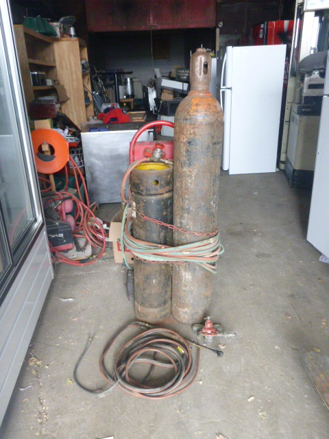 Used Acetylene Torch Set