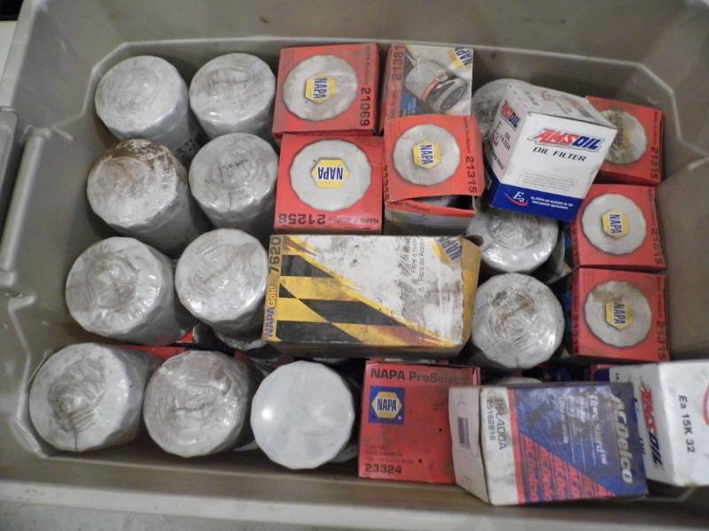 Large Lot of Oil Filters