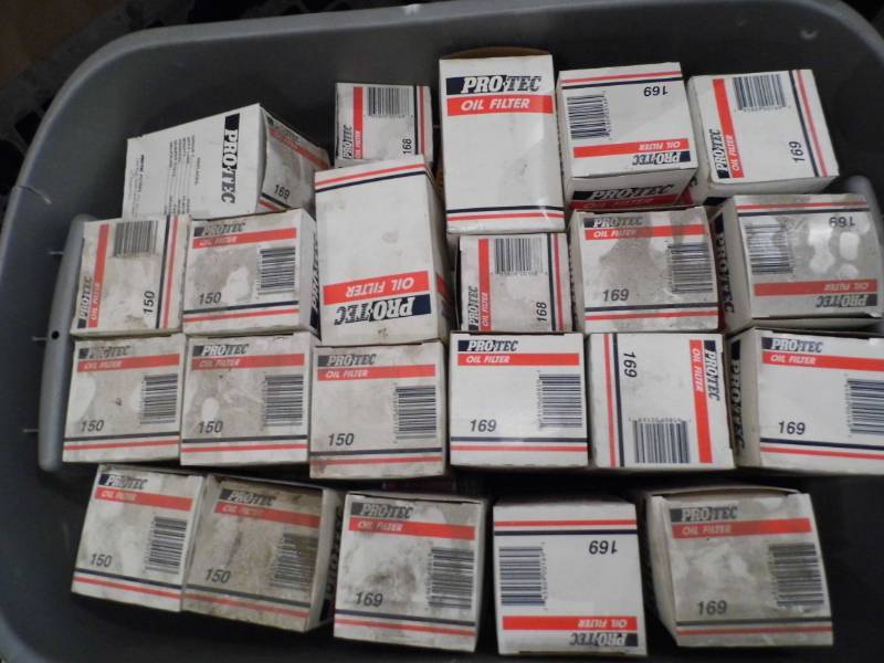 Large Lot of Oil Filters