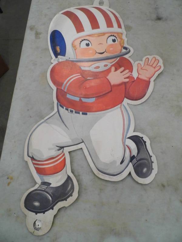 Vintage Campbell Soup Cardboard Display