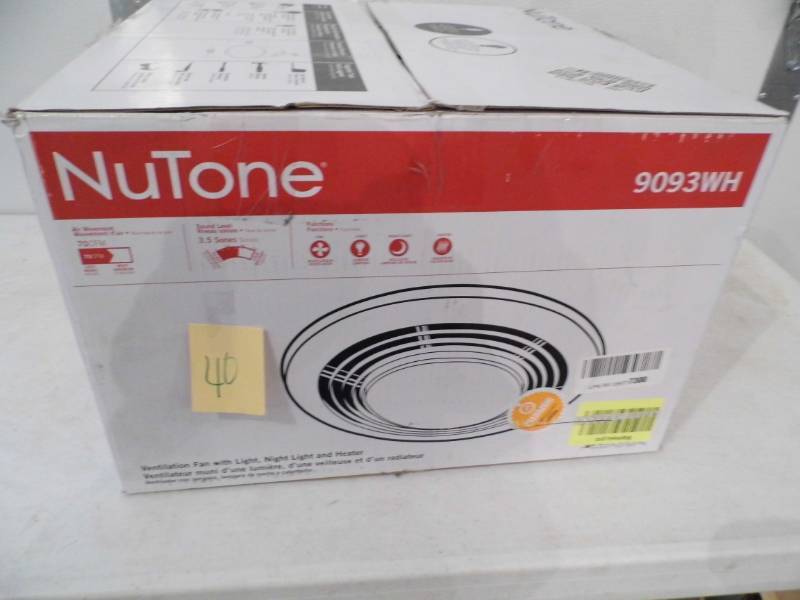 NuTone Light w Fan