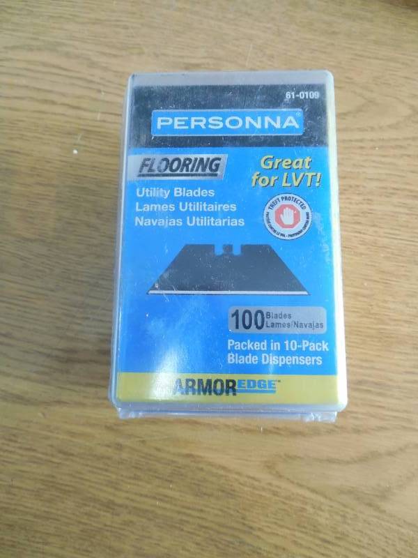 lot 30 image: (3) Personna LVT Blades (300-Piece)