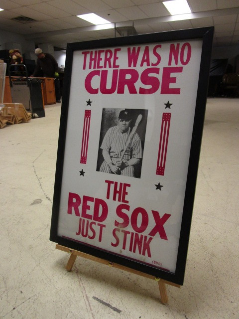 BABE RUTH CURSE POSTER