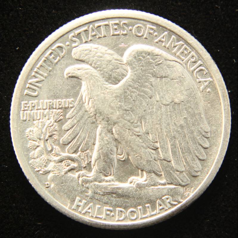 1943-D WALKING LIBERTY HALF DOLLAR