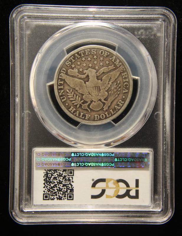 1915 BARBER HALF DOLLAR VG8 PCGS BETTER DATE COIN