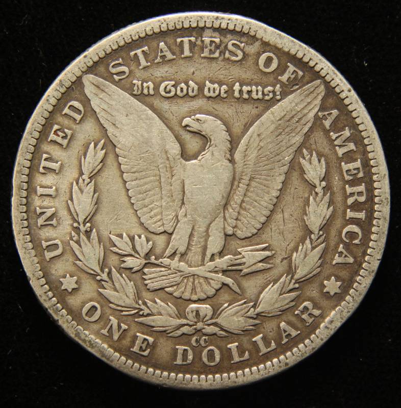 1890-CC CARSON CITY MORGAN SILVER DOLLAR