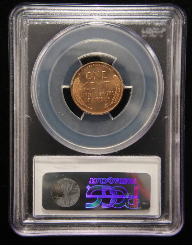 1946 US WHEAT CENT MS65RD PCGS