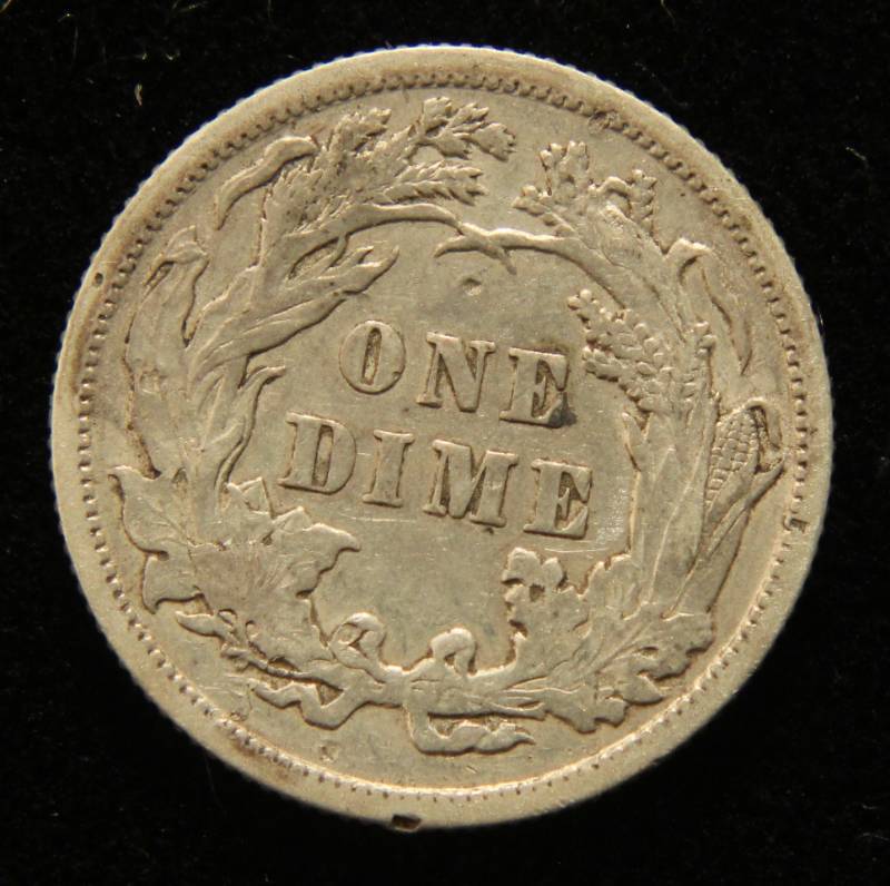 1891 US SEATED LIBERTY DIME