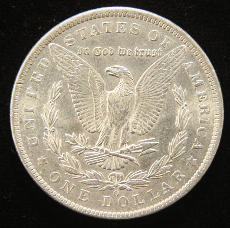 1885-O MORGAN SILVER DOLLAR UNC