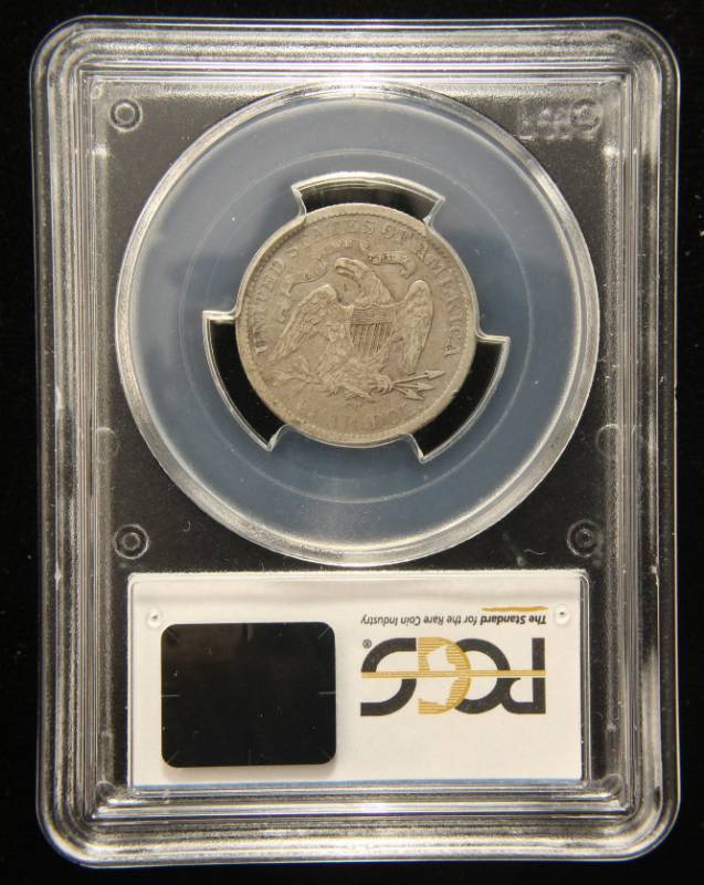 1878-CC CARSON CITY SEATED LIBERTY QUARTER VF25 PCGS