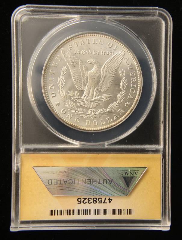 1899-O MORGAN SILVER DOLLAR MS65 ANACS