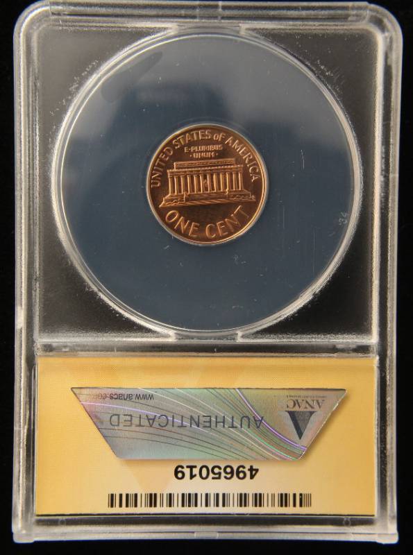 1963 PROOF LINCOLN MEMORIAL CENT PF67 ANACS HIGH GRADE COIN