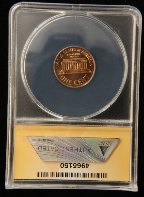 1965 SMS LINCOLN MEMORIAL CENT MS67 RED ANACS (SPECIAL MINT SET)