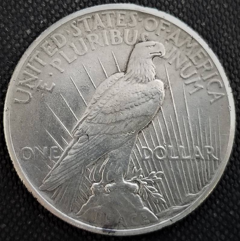 1928 US PEACE SILVER DOLLAR KEY DATE COIN