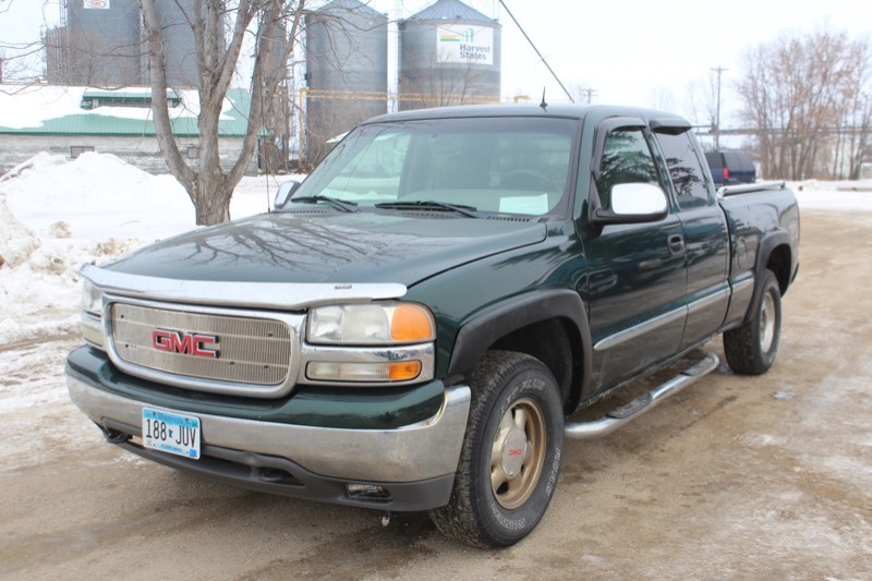 2001 GMC Sierra 1500 SLE Extended Cab 4x4