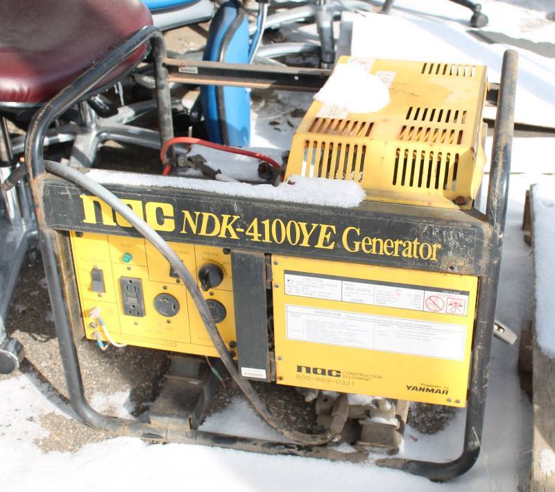 lot 20 image: Generator Not Working, For Parts