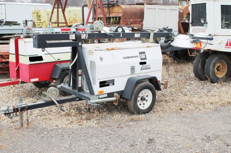lot 5 image: Wacker Neuson Portable Light Tower With Built In 6 KW Power Generator