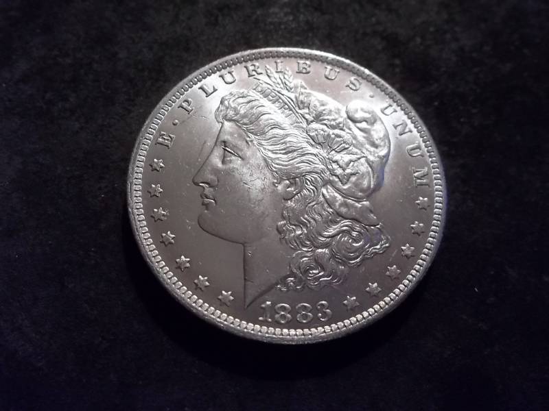 1883 O Morgan Silver Dollar
